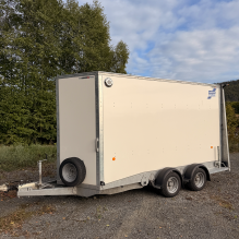 Brukt Ifor Williams BV126 skaphenger, 2025 modell - planmål 360x173x214