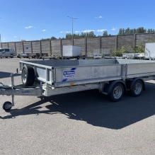 1 stk overligger: Ifor Williams LM147 varehenger flathenger planhenger | PROFF | 3,5 T