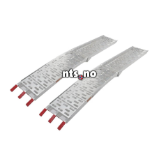 SETT (2 stk) ATP foldbar / sammenleggbare kjøreramper 228 cm lengde, 28 cm brede maks vekt 340 kg