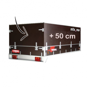 TREDAL Tilleggskarm 50 cm K