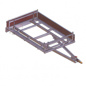 TREDAL  Lastestativ kompl, 2 stk tyngre materialer