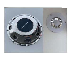 Solcelle vifte og ventil sett montert på NY Tredal henger