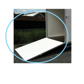 Bunnhengslet baklem med dempere på NY Tredal henger