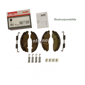 AL-KO Bremsesko sett 2050/2051 200x50 mm | Passer Tredal fra 1100 kg TTV til 2600 kg TTV