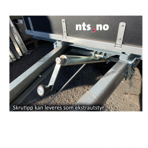 Tippskrue komplett til Tredal T-10-UC / T-7-UC | v/ kjøp av NY Tredal varehenger