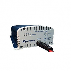 Batterilader, med spes kobling for Tredal tipphenger