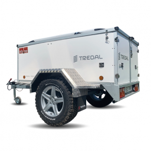 TREDAL T-13-UC OR Offroad lokkhenger HVIT 75 cm med RAILS | TTV 1300 kg