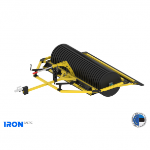 Iron Baltic Snowroller kompaktor / løypemaskin / sporsetter Snow Roller Ski Track Groomer 2,7 m