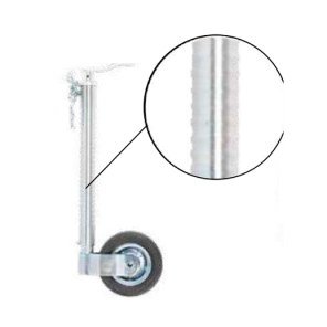 Nesehjul proff rillet Ø48 | 300 kg