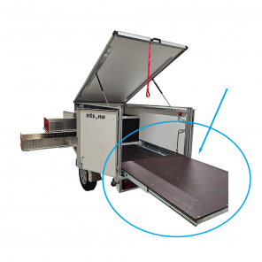 Tredal uttrekkbar bunn til UCH lokkhenger / Offroadhenger på NY Tredalhenger maks 100 kg