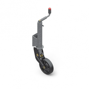 AL-KO Heavy Duty støttehjul m/vipp Ø:73 | 800 kg