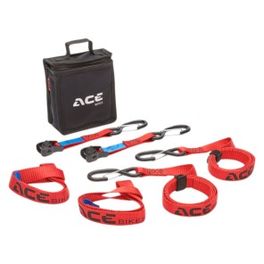 ACEBIKES Cam Buckle Pro 2-Pack | Spennbånd sett for sikring av MC