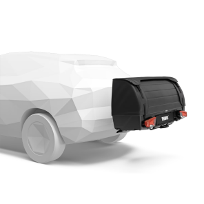 Thule Onto 2 bagasjeboks integrert i tiltbar base. Komplett tiltbar boks for montering på hengerfestet