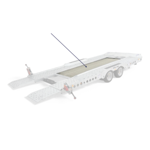 Infill | Senterplate innlegg til Ifor Williams CT178 biltransporthenger