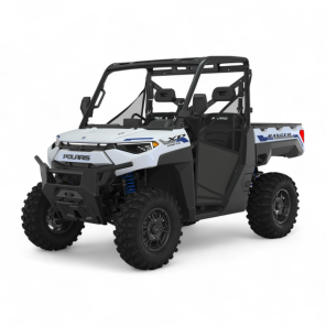 Polaris 2024 TRAKTOR RANGER EV KINETIC ULTIMATE Full Size, T1a/T1b White