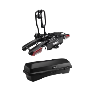 Thule Pakke: EasyFold 3 for 2 sykler og Santu bagasjeboks