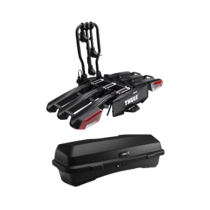 Thule Pakke: EasyFold 3 for 3 sykler og Santu bagasjeboks