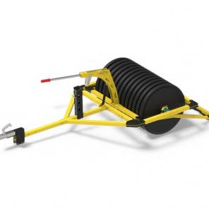 Iron Baltic Snowroller kompaktor / løypemaskin / sporsetter Snow Roller Ski Track Groomer 1,45m