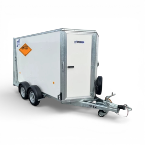 Ifor Williams BV105 6' ADR . 183 cm sprengstoffgodkjent skaphenger rampe/dør | innv. høyde 183 cm