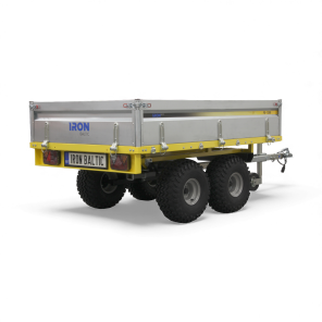 Iron Baltic Flatbed Universal ATV henger FD-1200. Registrerbar (R1A). Utvidbar til dumperhenger