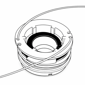 Cramer 3 trimmerspole med tråd for 48TB10
