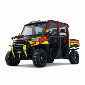 Polaris Ranger Crew NTS Custom Firetruck XP 1000-6 EPS UTV 6-seters traktor