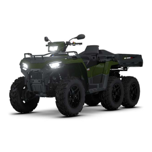 Polaris Sportsman 6x6 570 EPS ATV traktor T2a/T2b – Sage Green 2026