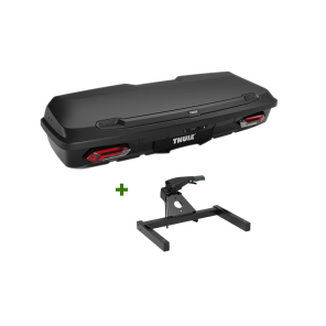 PAKKE: THULE ARCOS Box bagasjeboks | Størrelse XL og Thule ARCOS plattform