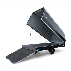 Tiki CP430-LB Tour & Race BLACK DUPLEX varehenger med rampe og aluminiumslokk