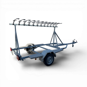 Tredal T-7-SY 12 sykkelhenger for 12 sykler. Uten brems.