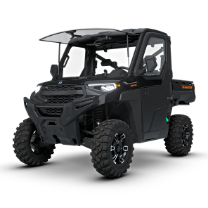 Polaris Ranger Diesel HD Nordic Pro deluxe  full cab full size, T1b Onyx Black 2027 utv traktor