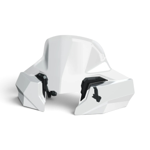 Polaris 39,4 cm medium Lock & Ride-vindskjerm i klar polykarbonat til Sportsman fom. 21