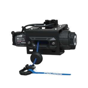 Original Polaris PRO 1588 kg vinsj med Auto Stop og syntetisk snor med rapid rope recovery