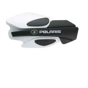 Klassiske håndtaksbeskyttere Polaris Sportsman Handguard Hvit (Par)
