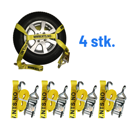 Hjulsurring for bil | Hjulstropper SETT 4 stk 50 mm