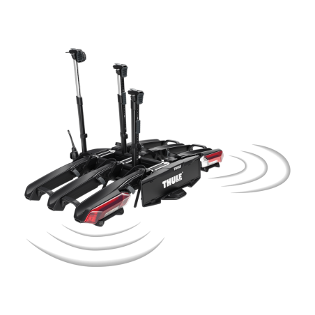 Thule Epos ParkSecure 3-Bike sykkelstativ med ryggesensor