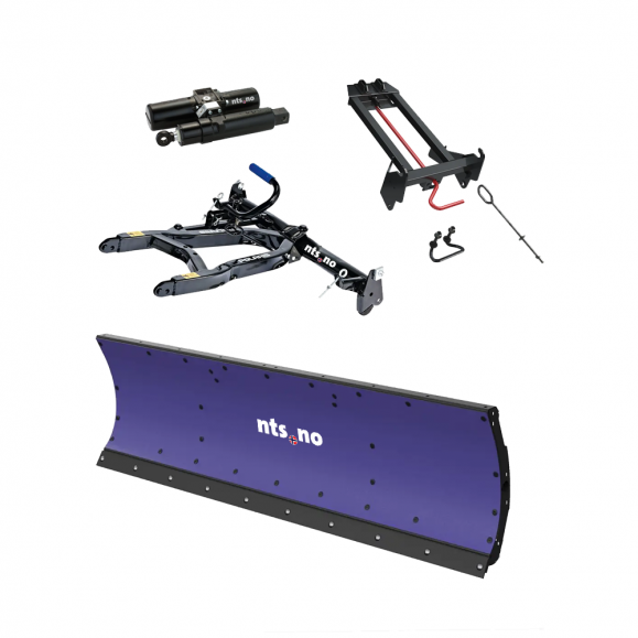 Komplett sett Polaris G4 66 Glacier brøytepakke med bladvinkler til Sportsman XP1000S 21- | Umontert / flatpakket