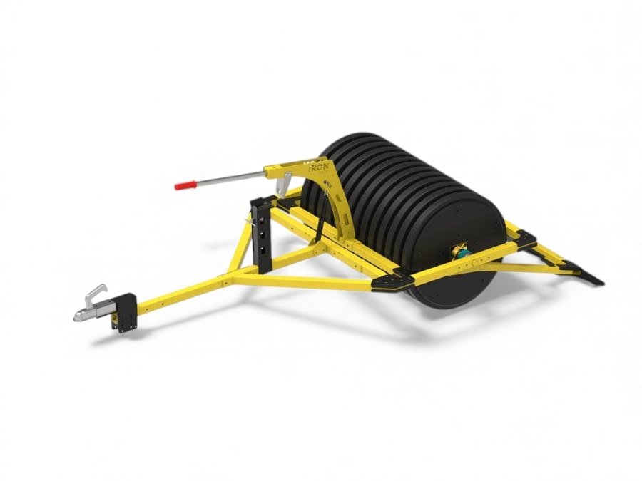 Iron Baltic Snowroller Kompaktor / Løypemaskin / Sporsetter Snow Roller ...